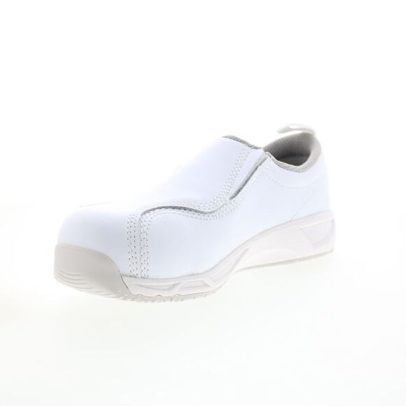 Nautilus Womens Specialty ESD Composite Toe SD10 Slip On White Shoes (NWT) - Picture 4 of 7